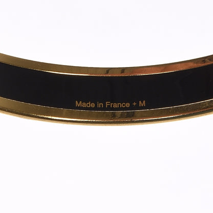 Hermes Enamel Printed Narrow Balcons Du Guadalquivir Bracelet 70 Black 5 of 6