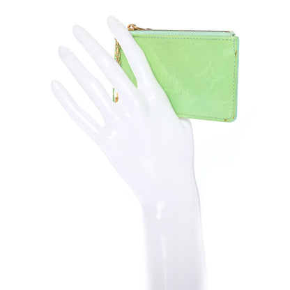 Louis Vuitton Vernis Key Pochette Peppermint 2 of 10
