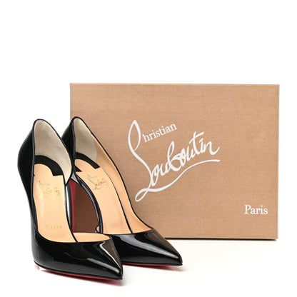 Christian Louboutin Patent Iriza 100 Pumps 39 Black 9 of 9