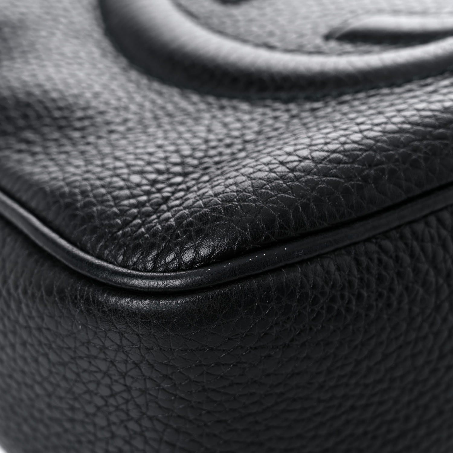 Gucci Pebbled Calfskin Small Soho Disco Bag Black 8 of 14