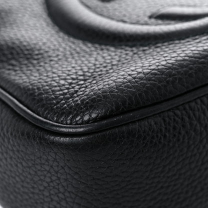 Gucci Pebbled Calfskin Small Soho Disco Bag Black 8 of 14