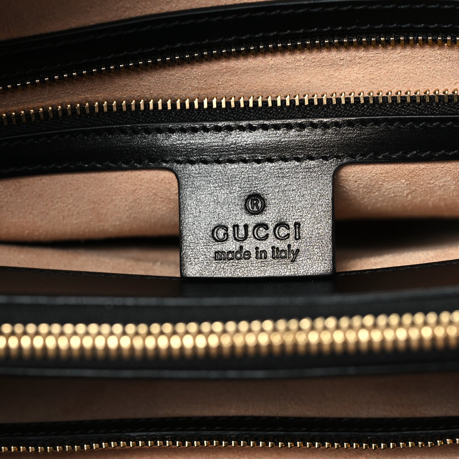 Gucci Boarded Plutone Calfskin Large Jackie 1961 Tote Black 6 of 12