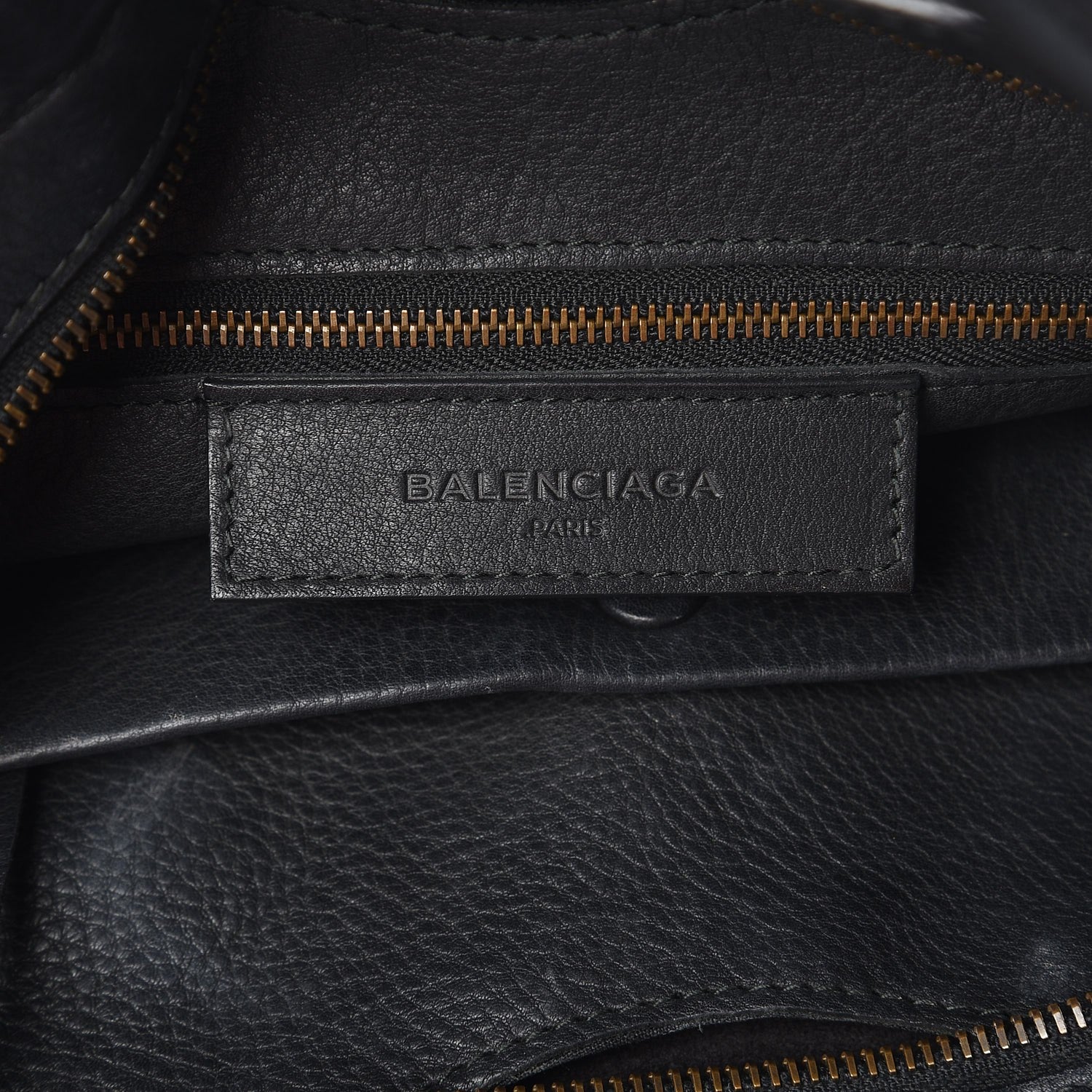 Balenciaga Veau Soyeux Perforated Blackout Hardware City Black 6 of 15