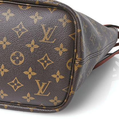 Louis Vuitton Monogram Calfskin Neo Neverfull Inside Out MM Tan 11 of 11