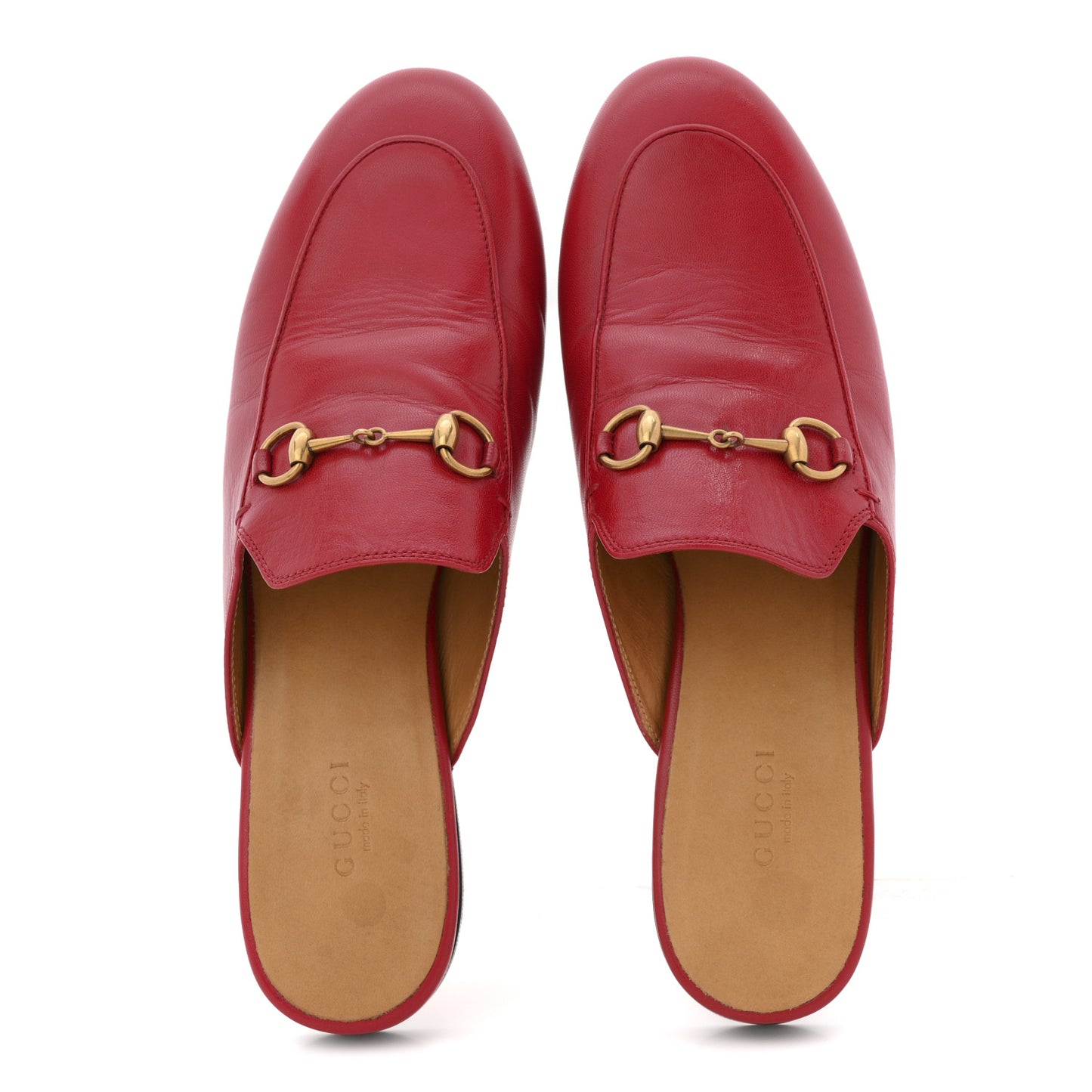Malaga Kid Womens Princetown Slippers 39 Hibiscus Red