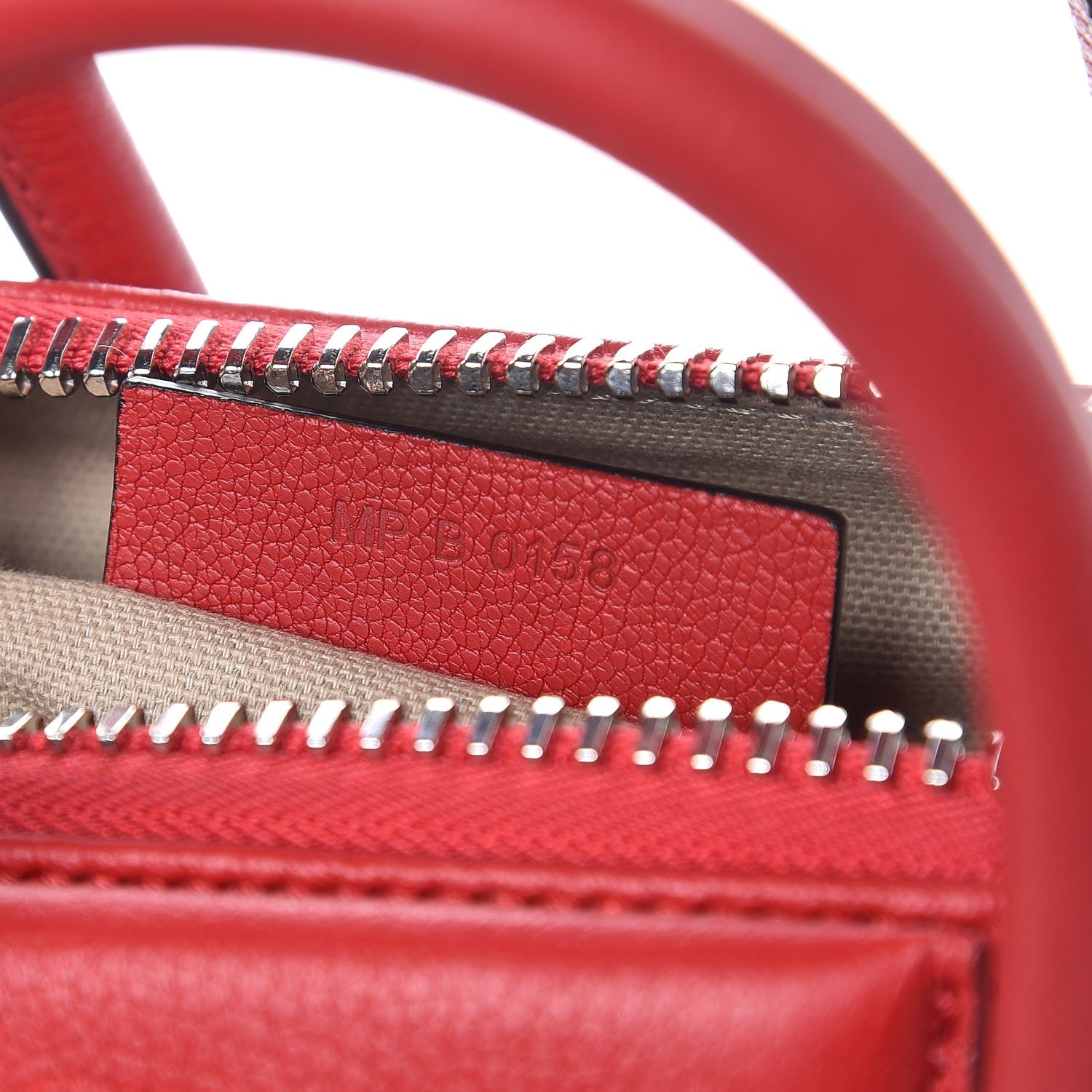 Givenchy Sugar Goatskin Mini Antigona Red 8 of 10