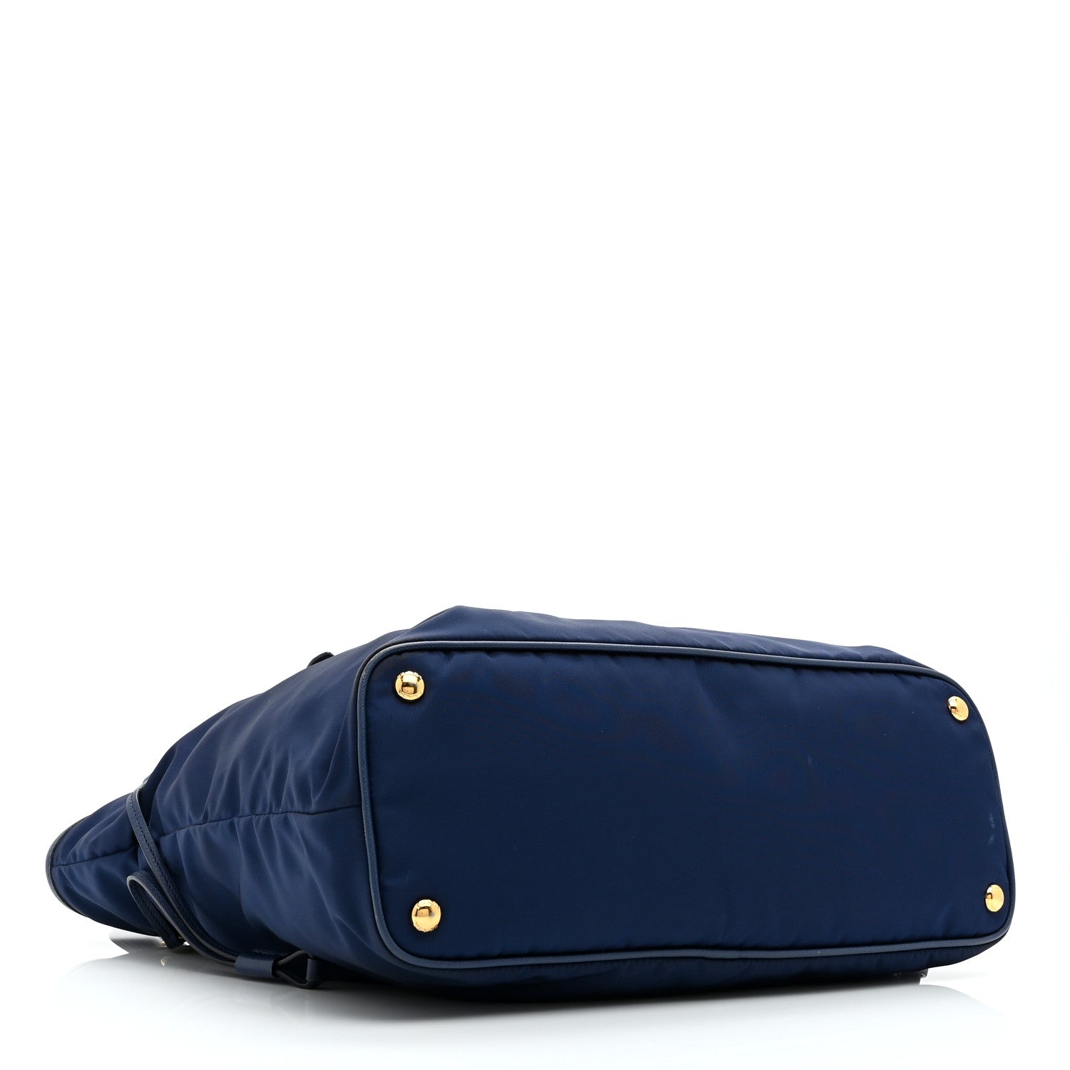Prada Tessuto Nylon Saffiano Tote Baltico 4 of 10