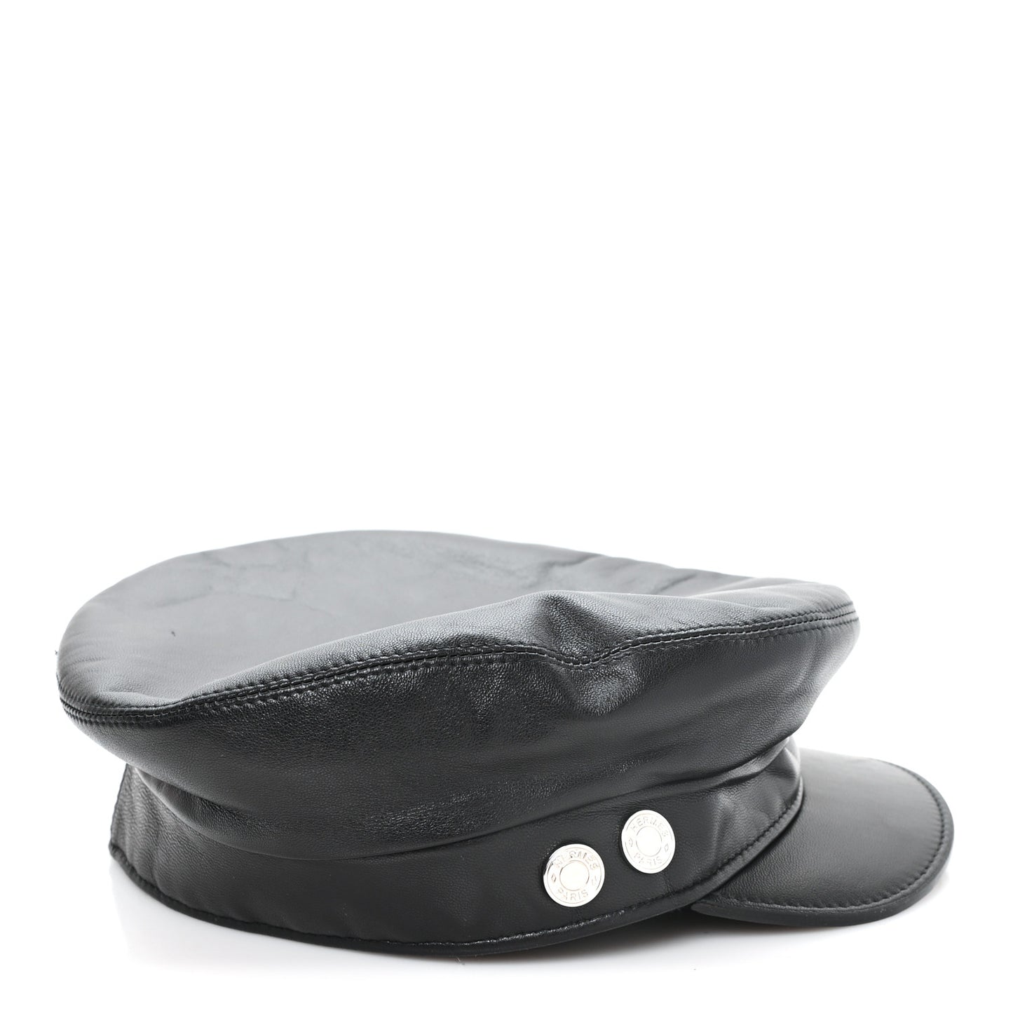 Lambskin Vauban Charms Cap 56 Black