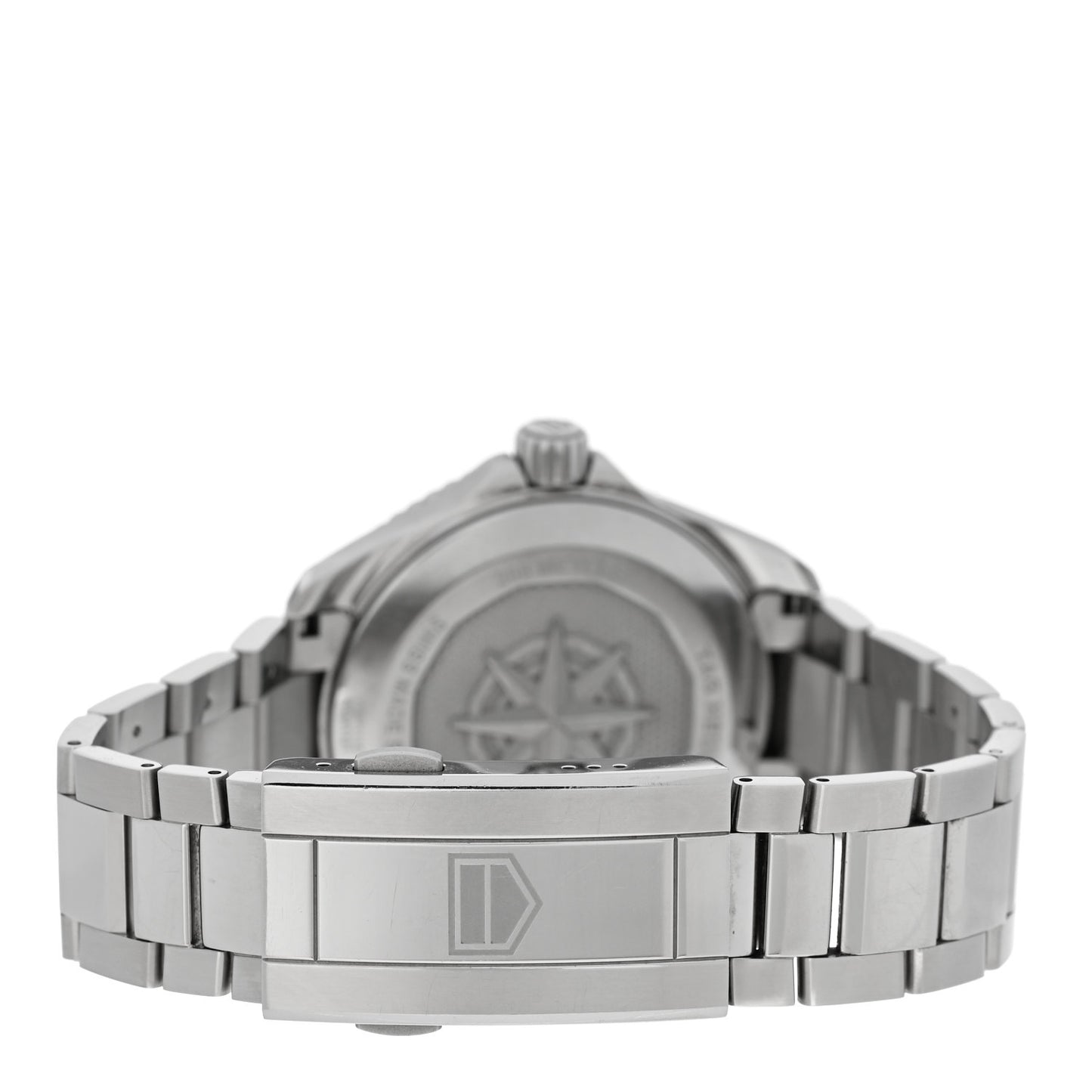 Stainless Steel 40mm Aquaracer Professional 200 Quartz Watch Black WBP1110