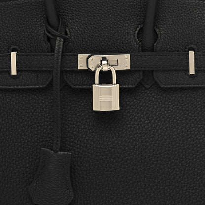 Hermes Togo Birkin 25 Black 8 of 11