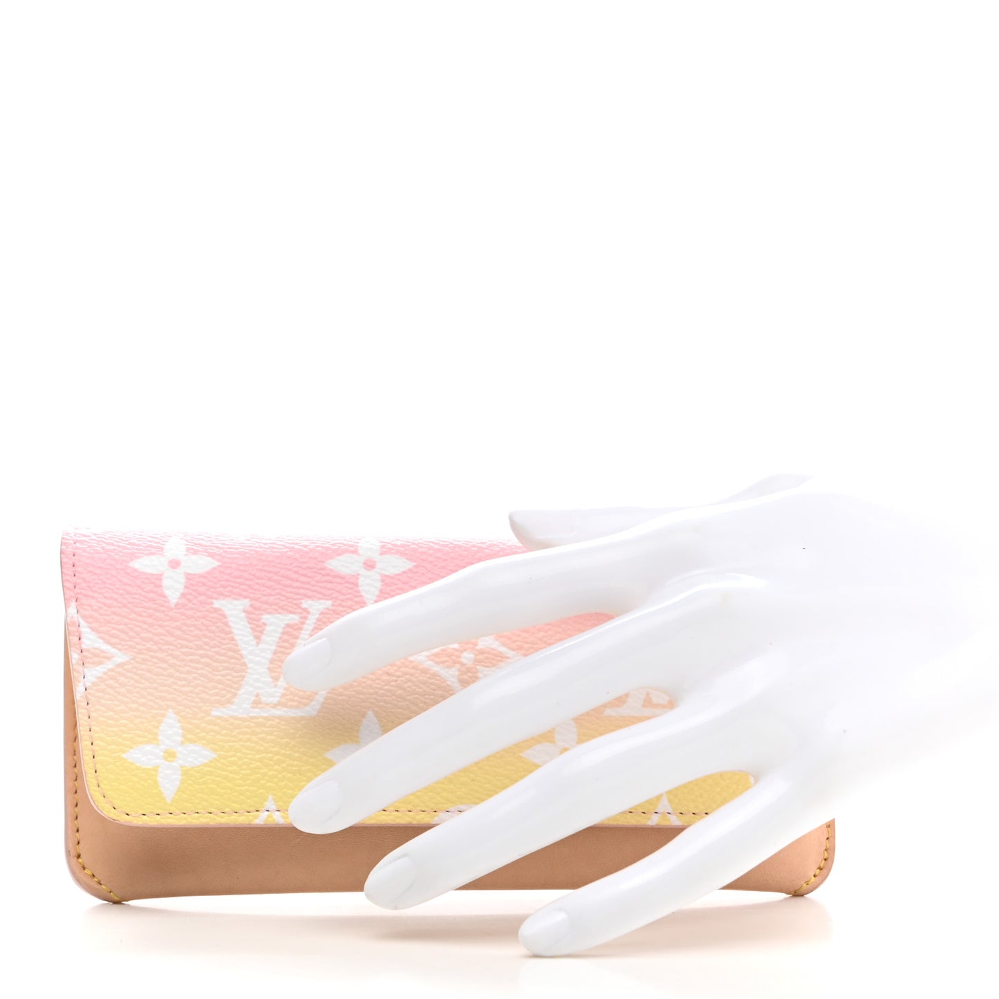 Monogram Giant By The Pool Woody Glasses Case Light Pink
