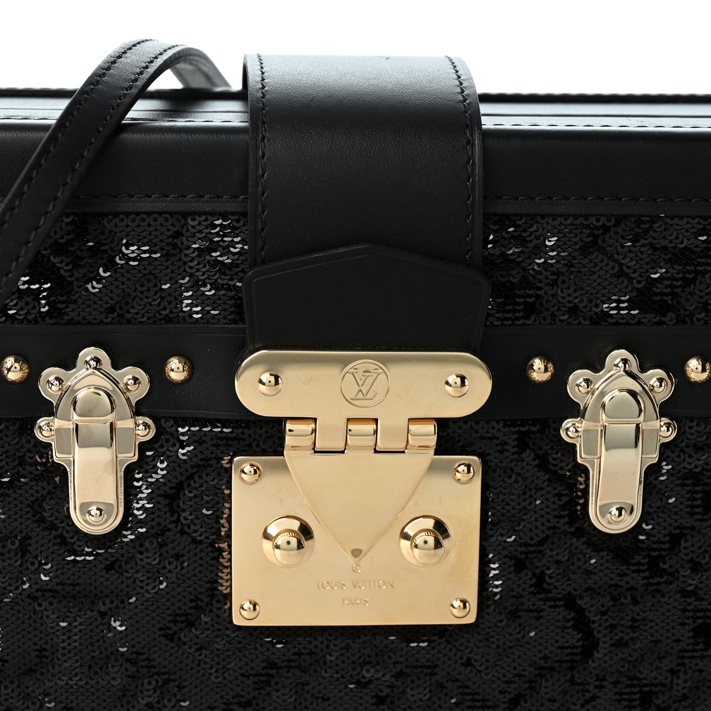 Sequins Petite Malle Black