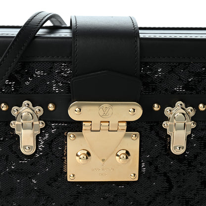 Louis Vuitton Sequins Petite Malle Black 7 of 9