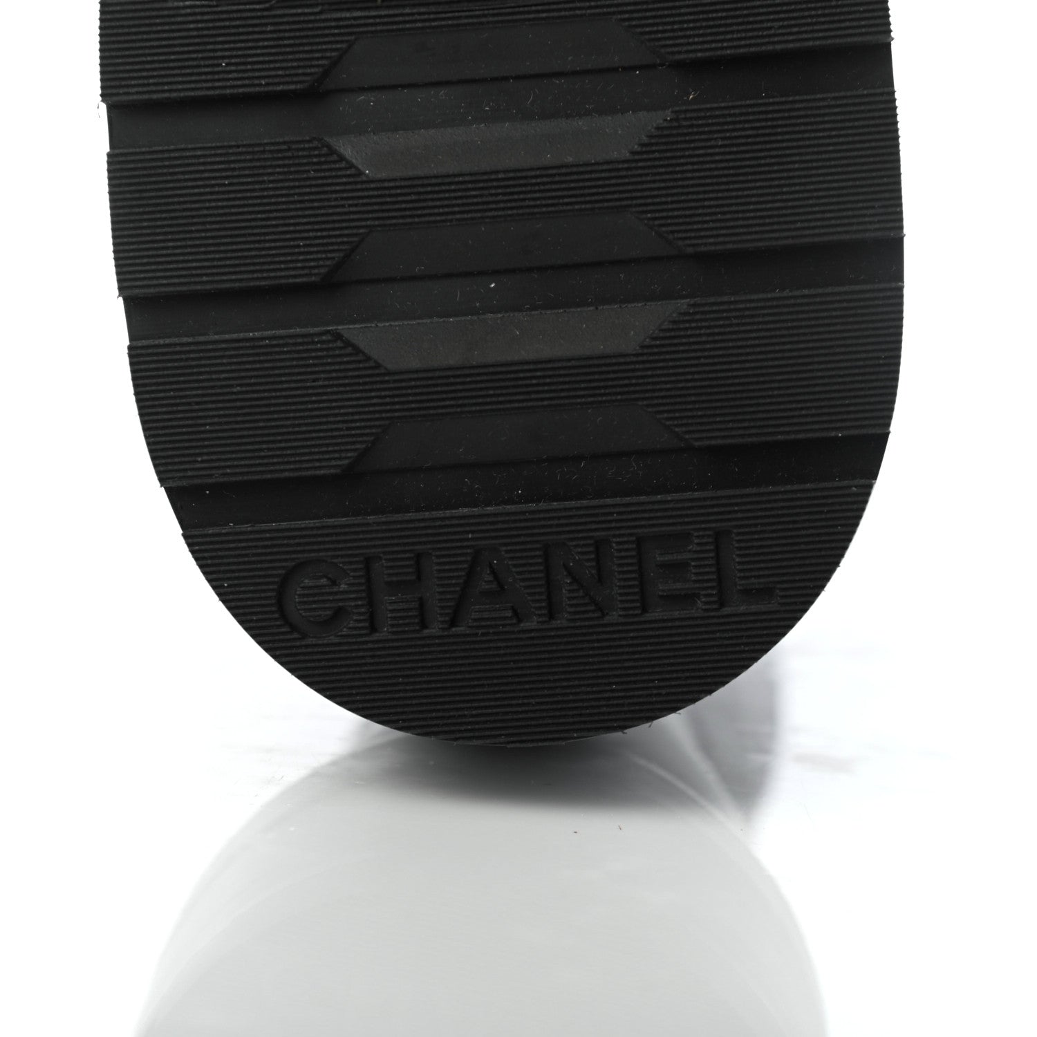 Chanel Shiny Lambskin Quilted Lace Up Combat Boots 38 Black 8 of 11