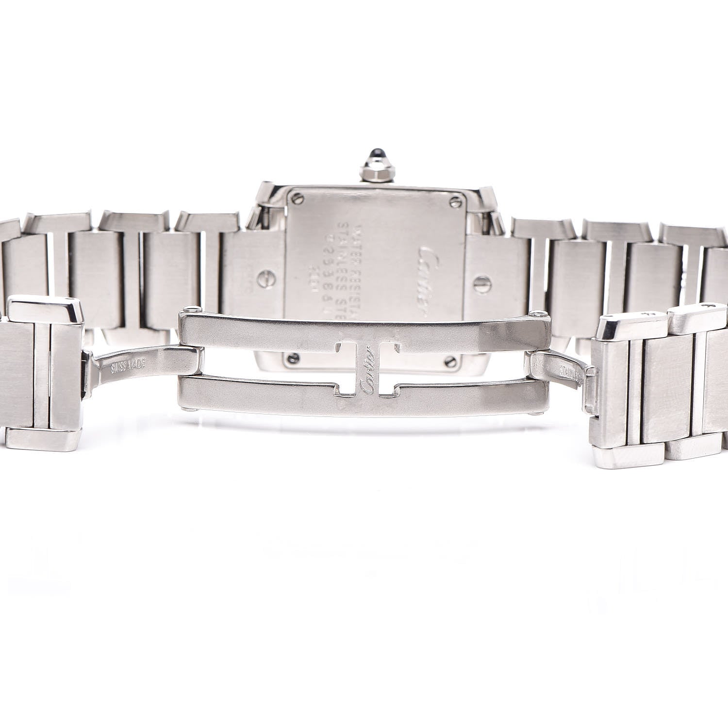 Cartier Stainless Steel 20mm Tank Francaise Quartz Watch 6 of 7