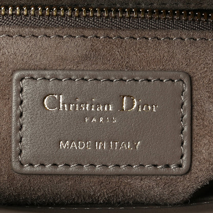 Christian Dior Lambskin Cannage Small My ABCDior Lady Dior Warm Taupe 6 of 13