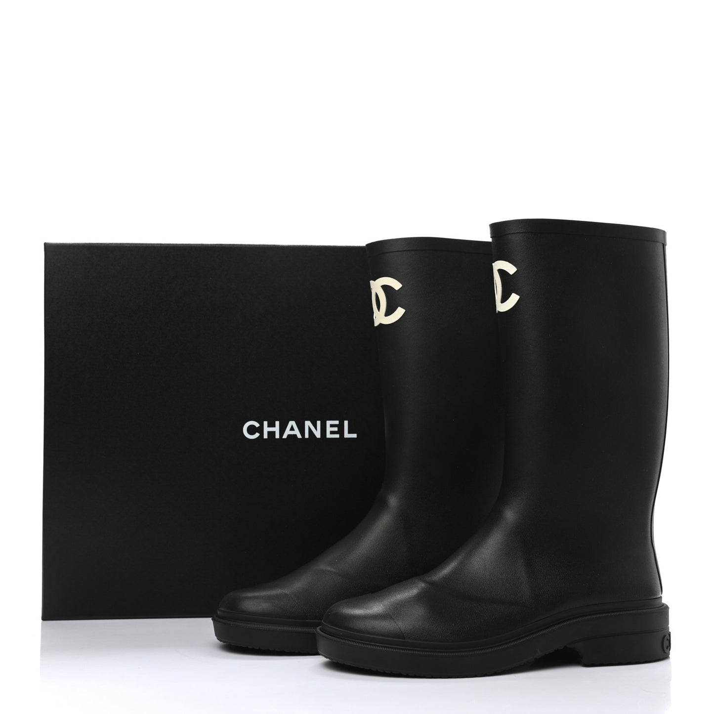 Caoutchouk CC High Boots 38 Black