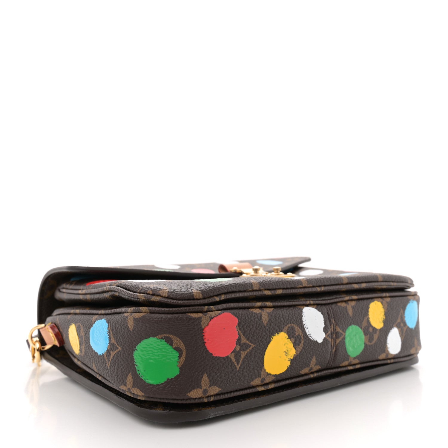 Louis Vuitton LV x YK Monogram Painted Dots Pochette Metis 4 of 11