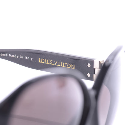 Louis Vuitton Oversized Soupcon Z0269W Sunglasses Black Glitter 7 of 11