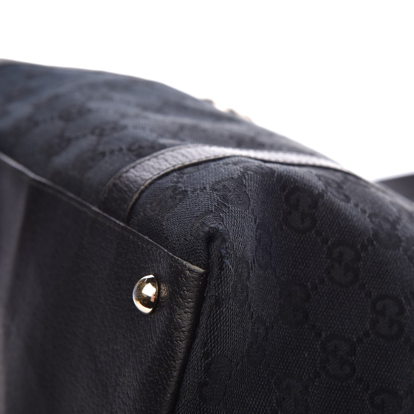 Monogram Abbey Medium Tote Black