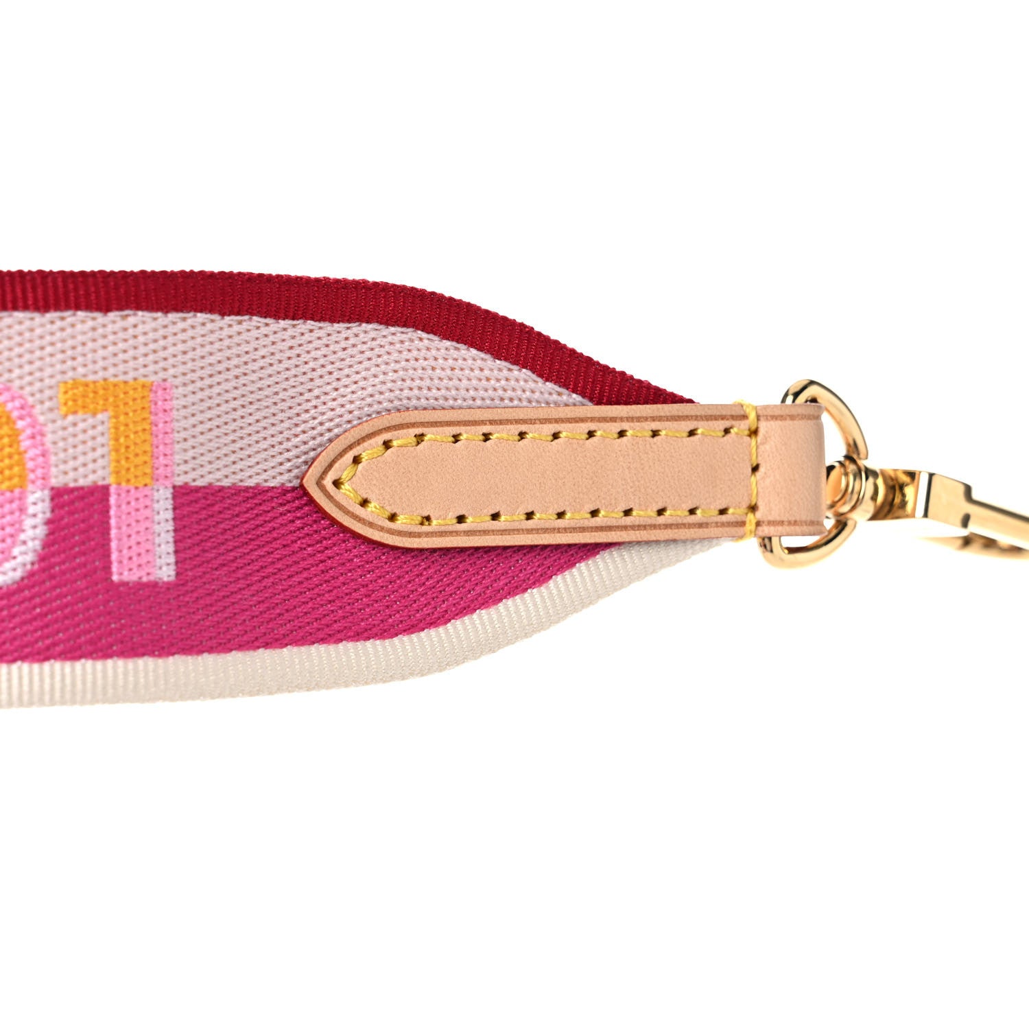 Louis Vuitton Jacquard Speedy Bandouliere 20 Shoulder Strap Fuchsia 7 of 7