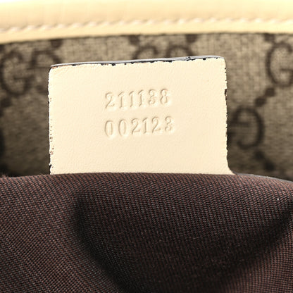 Gucci GG Supreme Small Joy Tote White 7 of 10