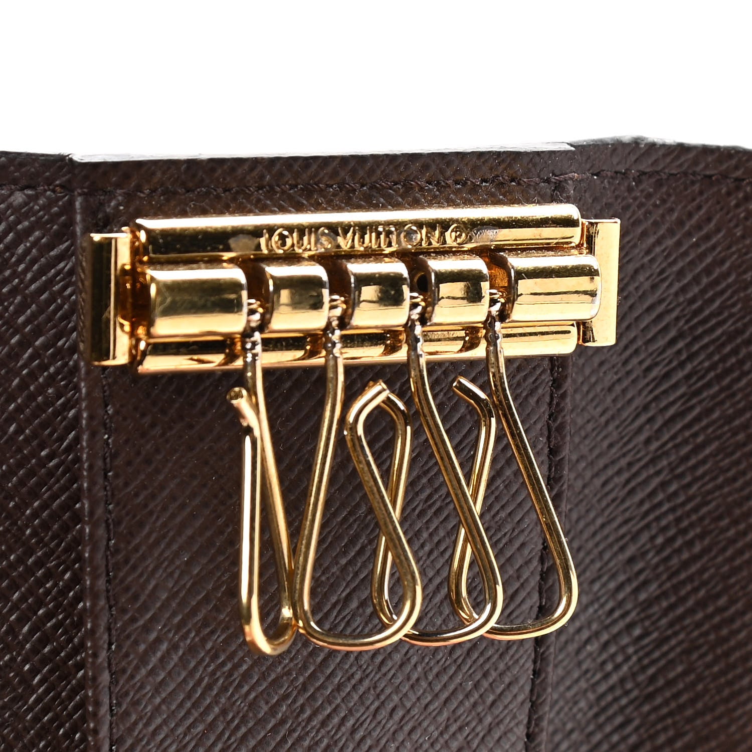 Louis Vuitton Damier Ebene Multicles 4 Key Holder 6 of 8