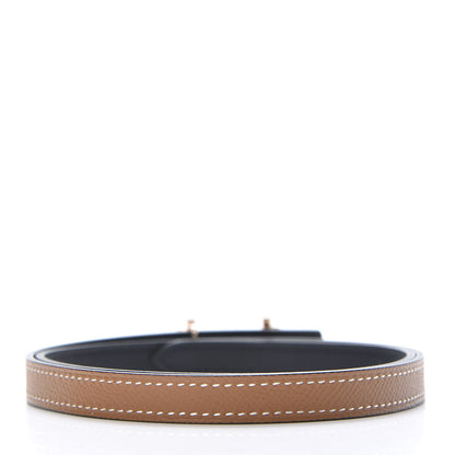 Hermes Swift Epsom 13mm Gamma Belt 70 Black Gold 2 of 7