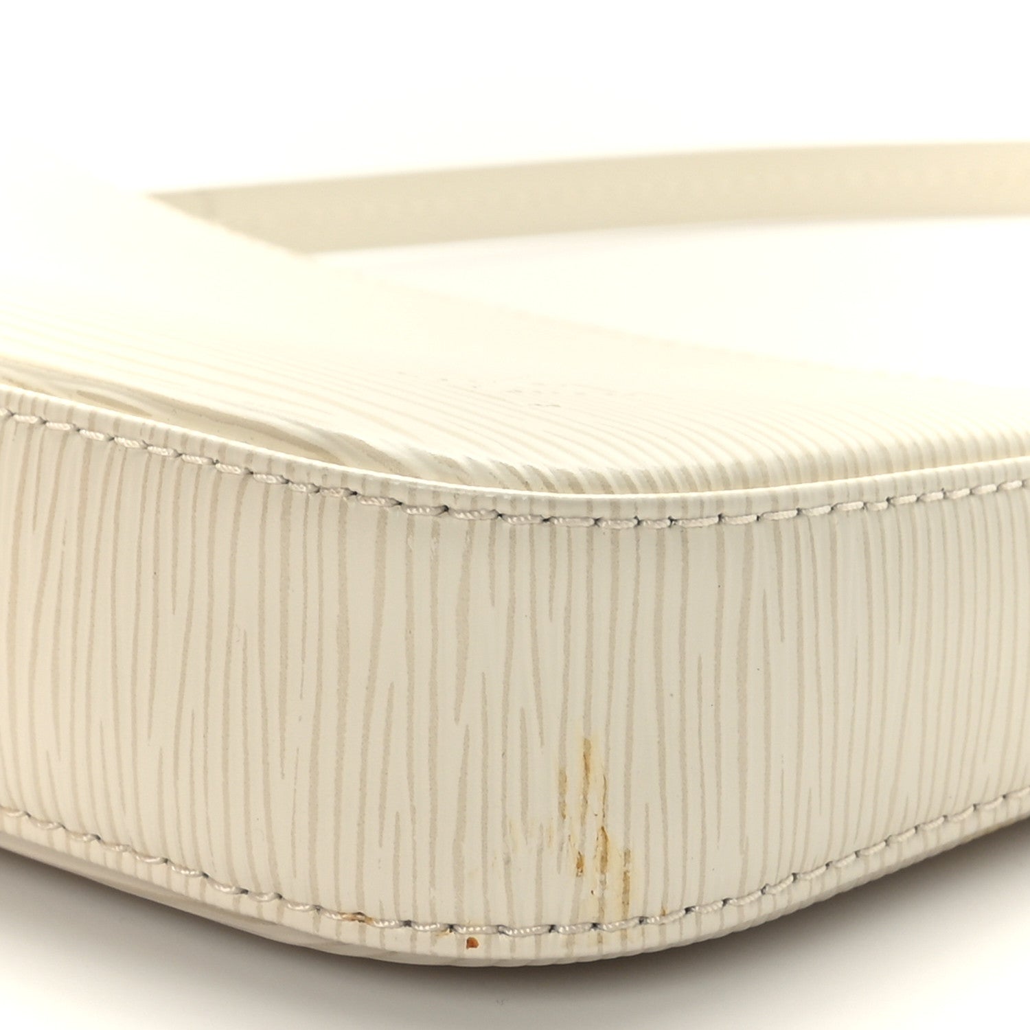 Louis Vuitton Epi Pochette Accessories NM Ivory 9 of 11