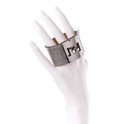 Hermes Lizard Kelly Dog Cuff T2 Ombre 2 of 6