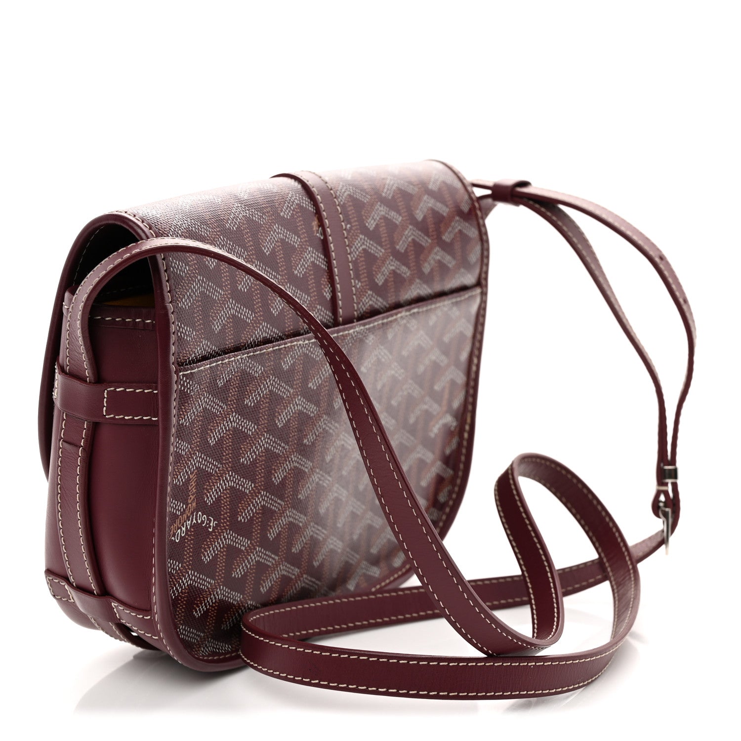 Goyard Goyardine Belvedere II PM Messenger Bag Bordeaux 3 of 11