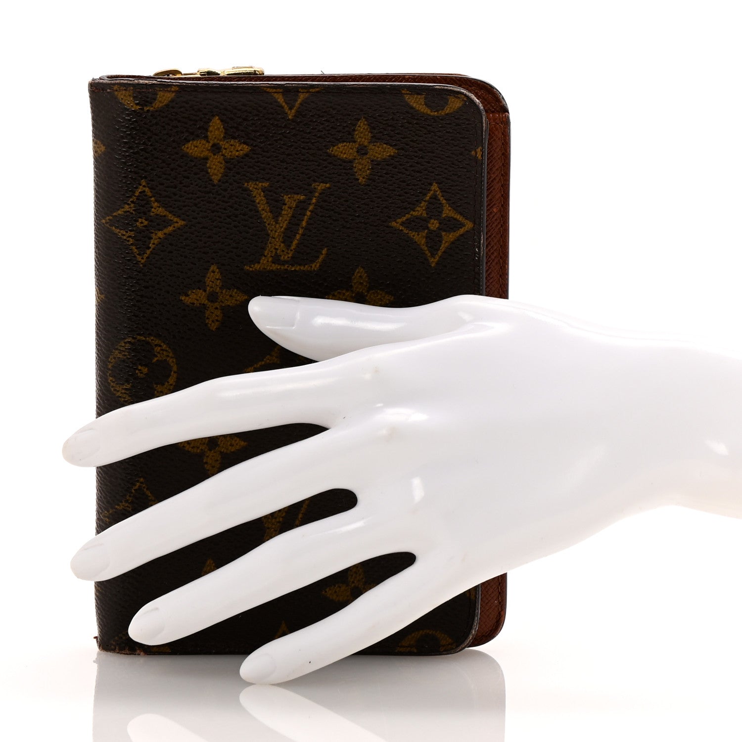 Louis Vuitton Monogram Porte Papier Zippe Wallet 2 of 11
