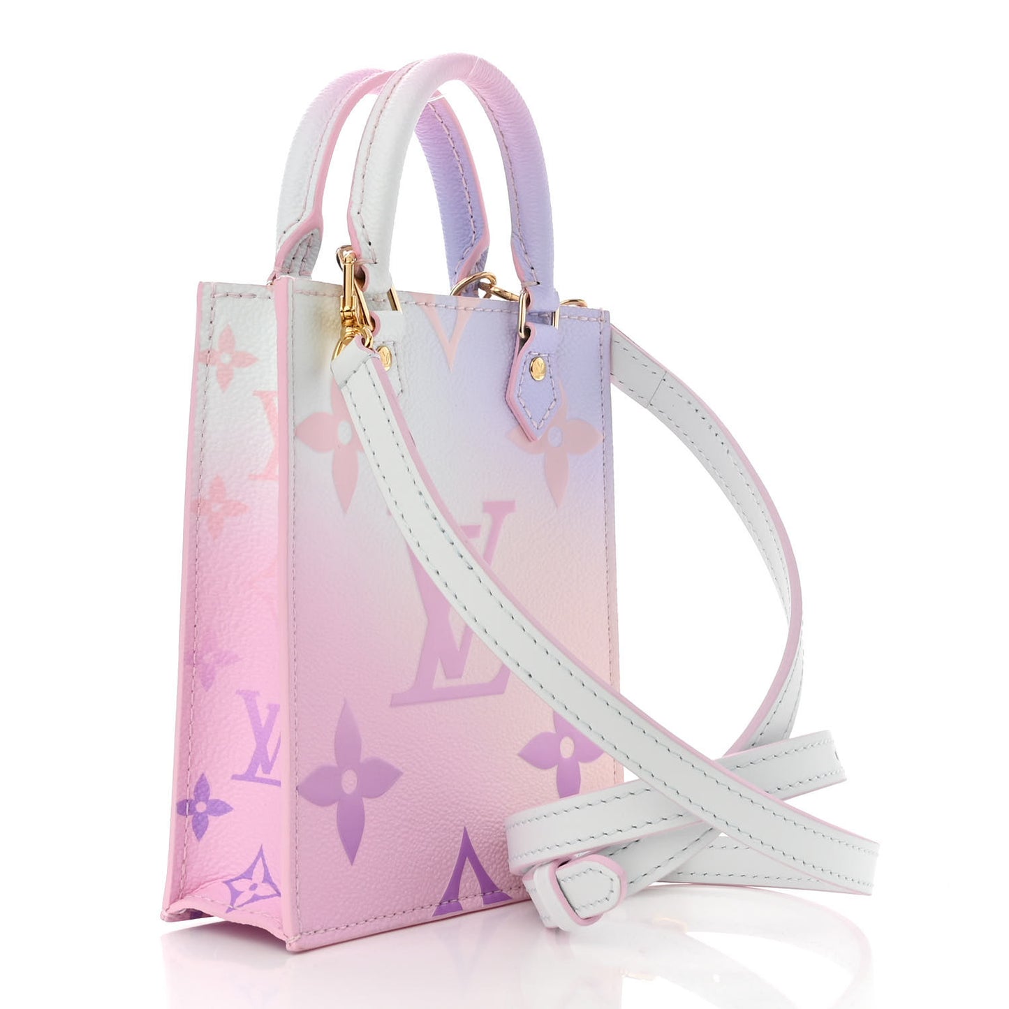 Monogram Giant Spring In The City Petit Sac Plat Sunrise Pastel