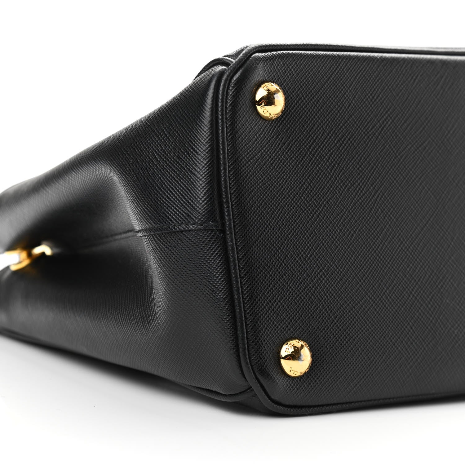 Prada Saffiano Medium Galleria Double Zip Tote Black 9 of 12