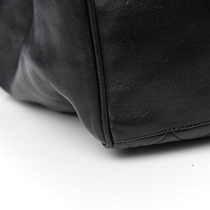 Chanel Lambskin Quilted Shoulder Bag Black 10 of 12