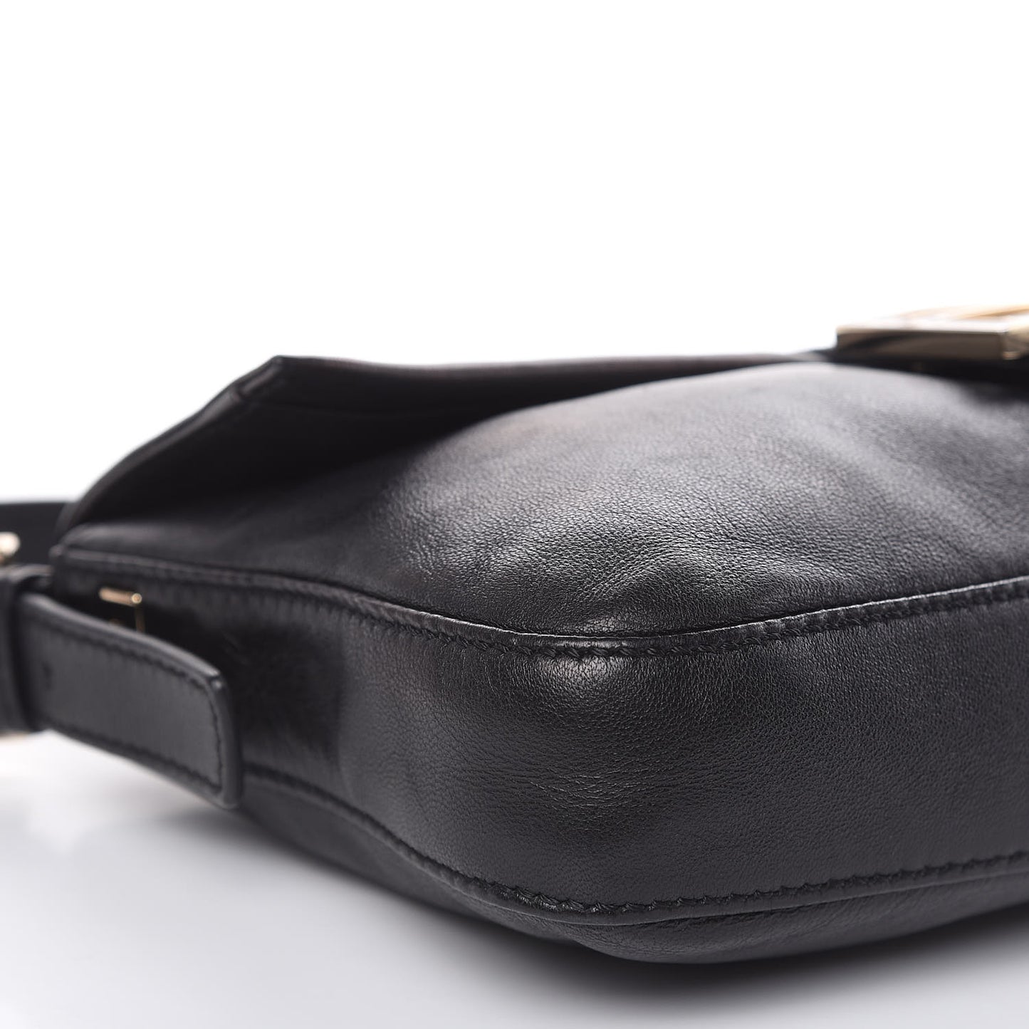 Calfskin Baguette Black