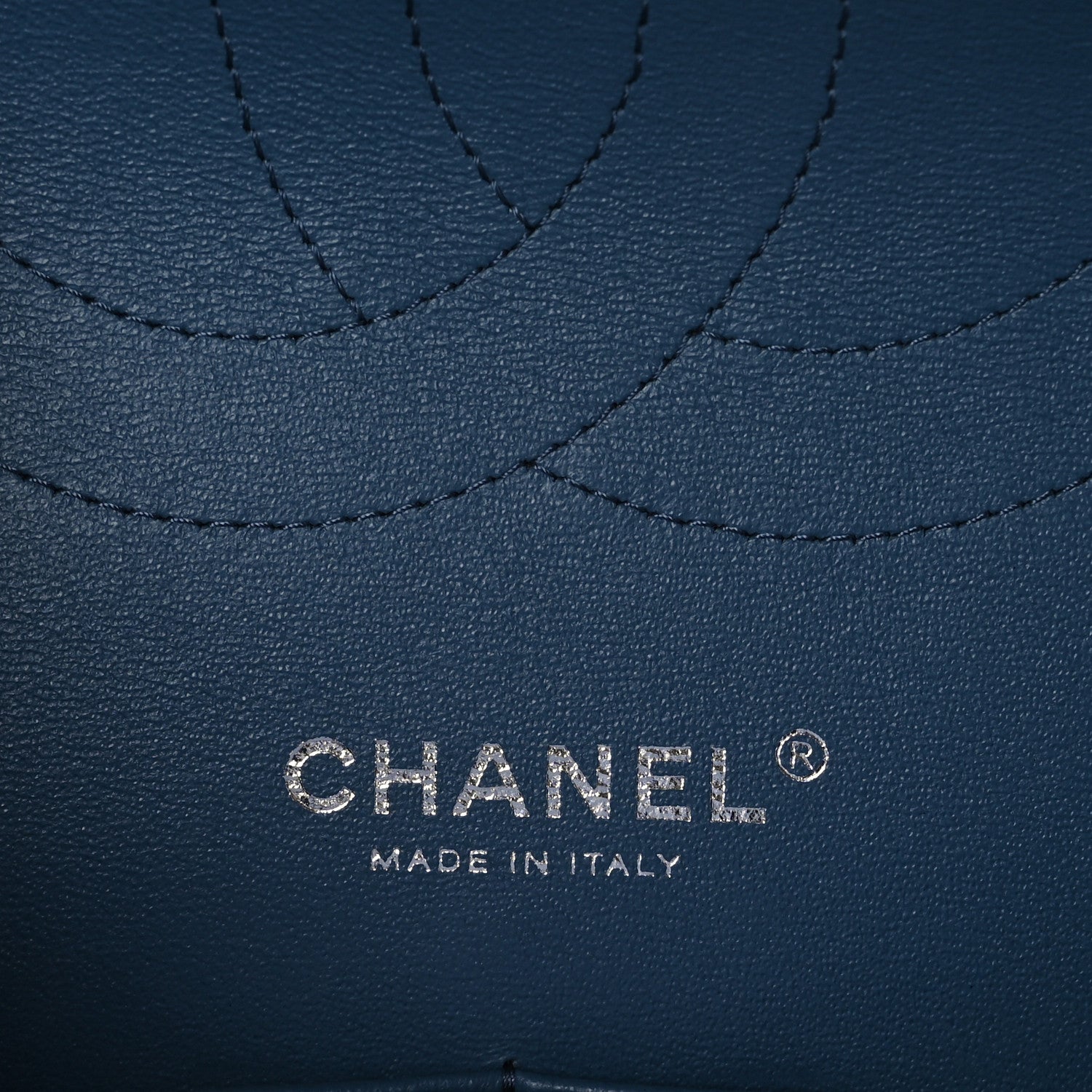 Chanel Caviar Quilted Jumbo Double Flap Blue 6 of 9