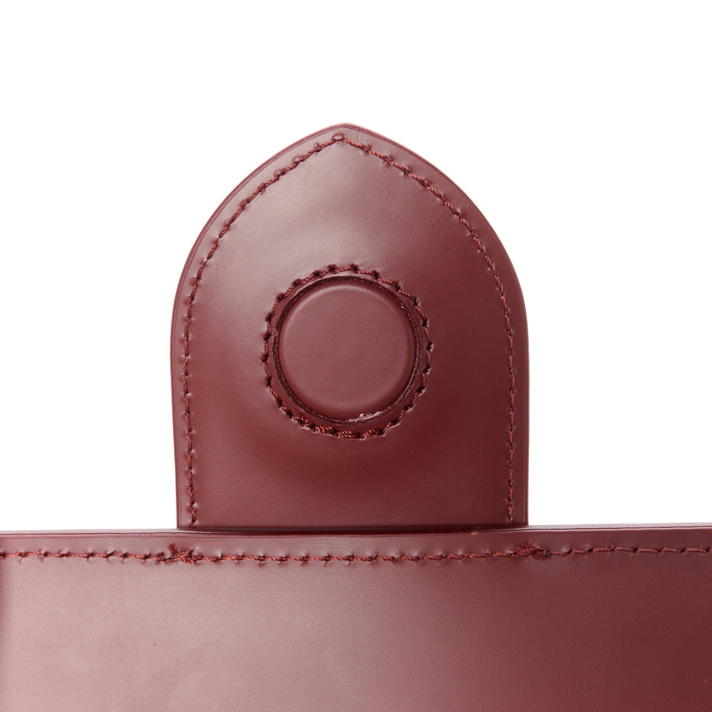 Smooth Calfskin Le Grand Bambino Dark Burgundy