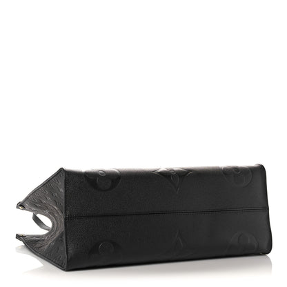 Louis Vuitton Empreinte Monogram Giant Onthego GM Black 4 of 8