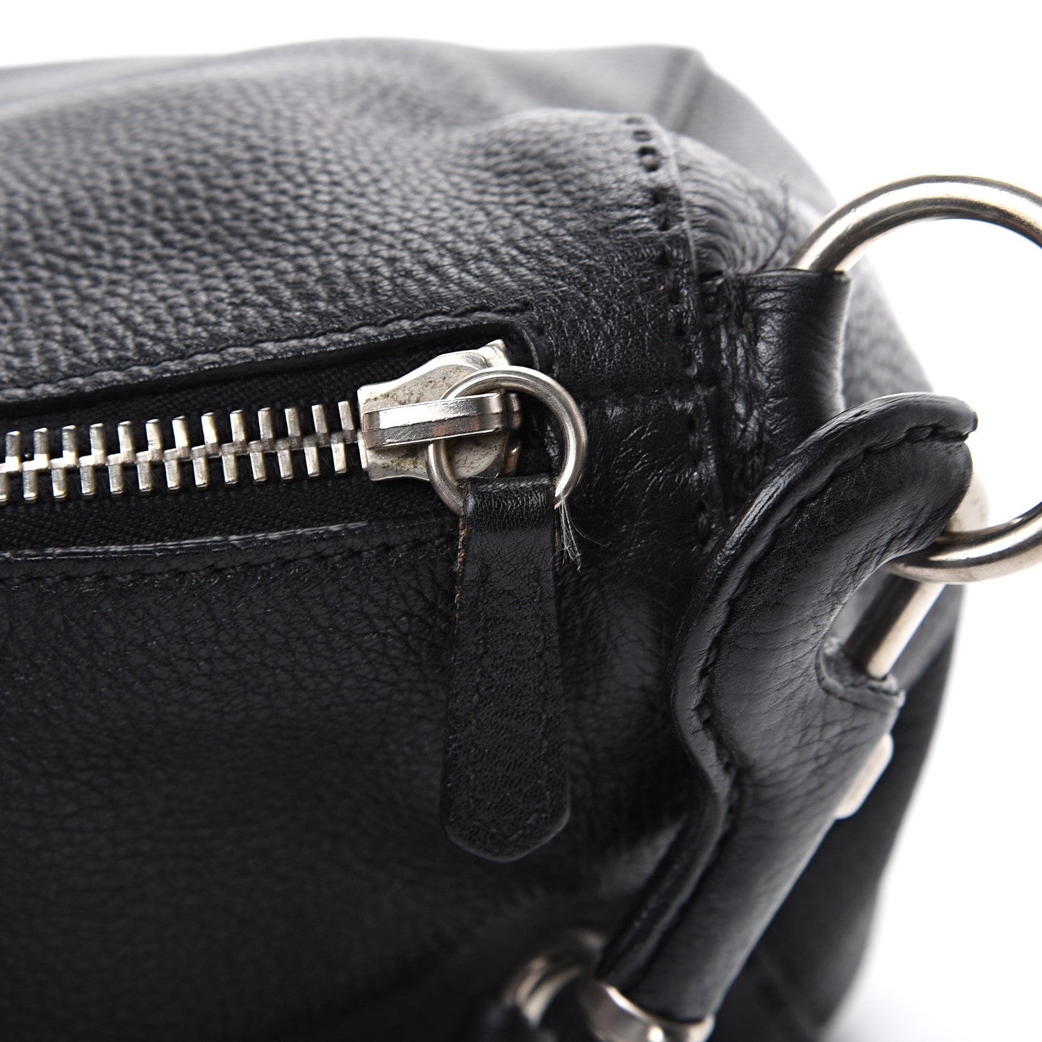 Prada Vitello Daino Shoulder Bag Black 12 of 12