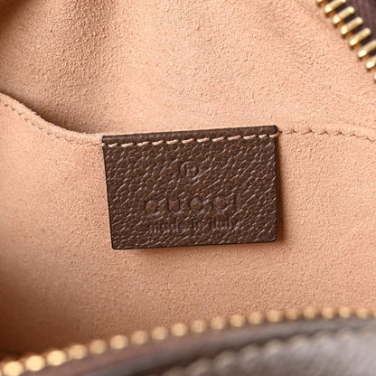 Gucci GG Supreme Monogram Web Mini Ophidia Shoulder Bag Brown 6 of 10