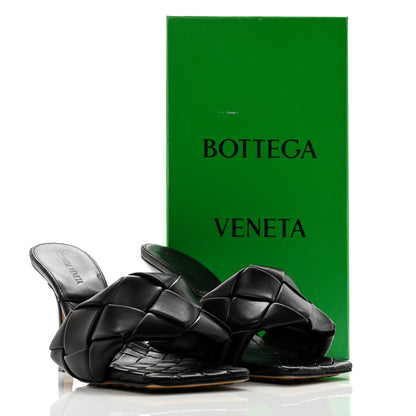 Bottega Veneta Nappa Maxi Intrecciato Lido Mule Sandals 39 Black 11 of 11