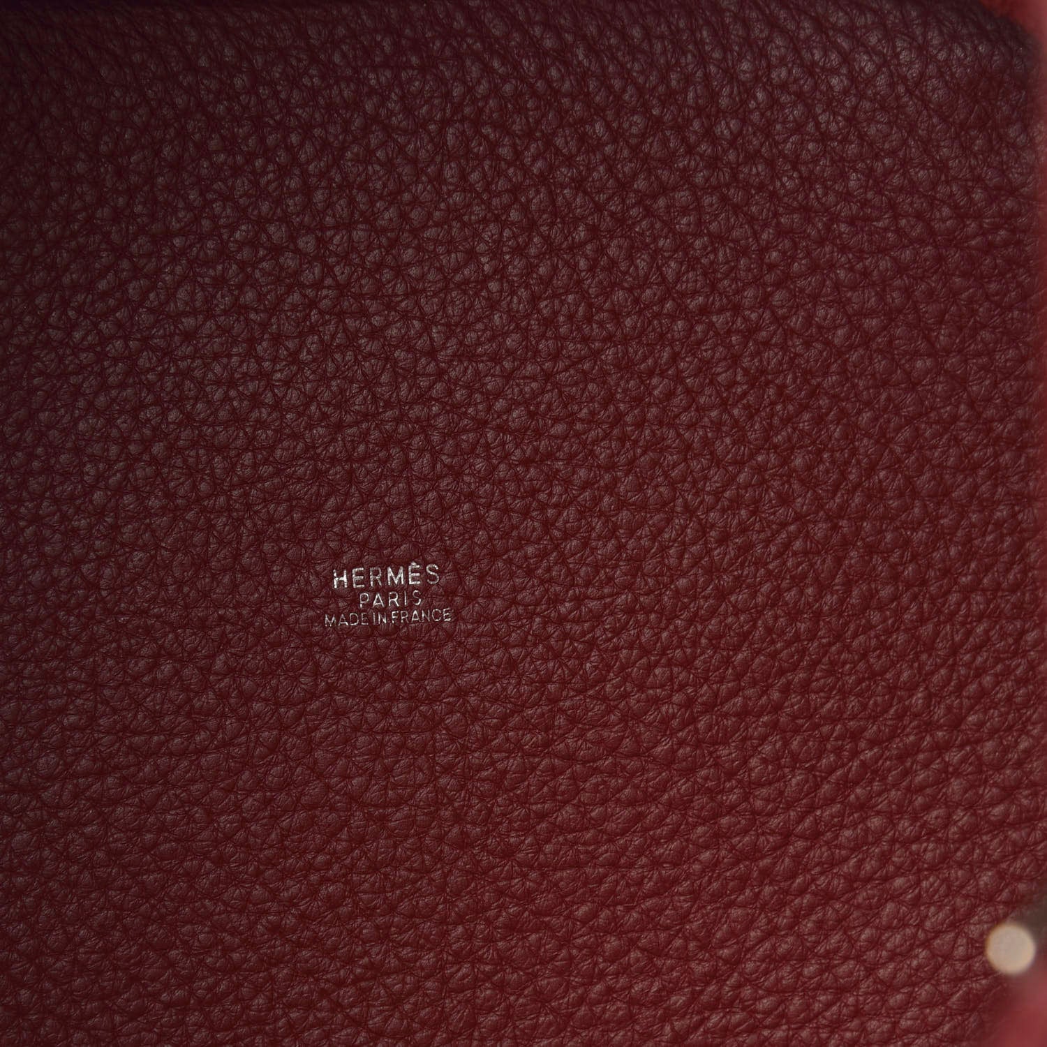 Hermes Taurillon Clemence Picotin 22 MM Rouge Vif 9 of 10