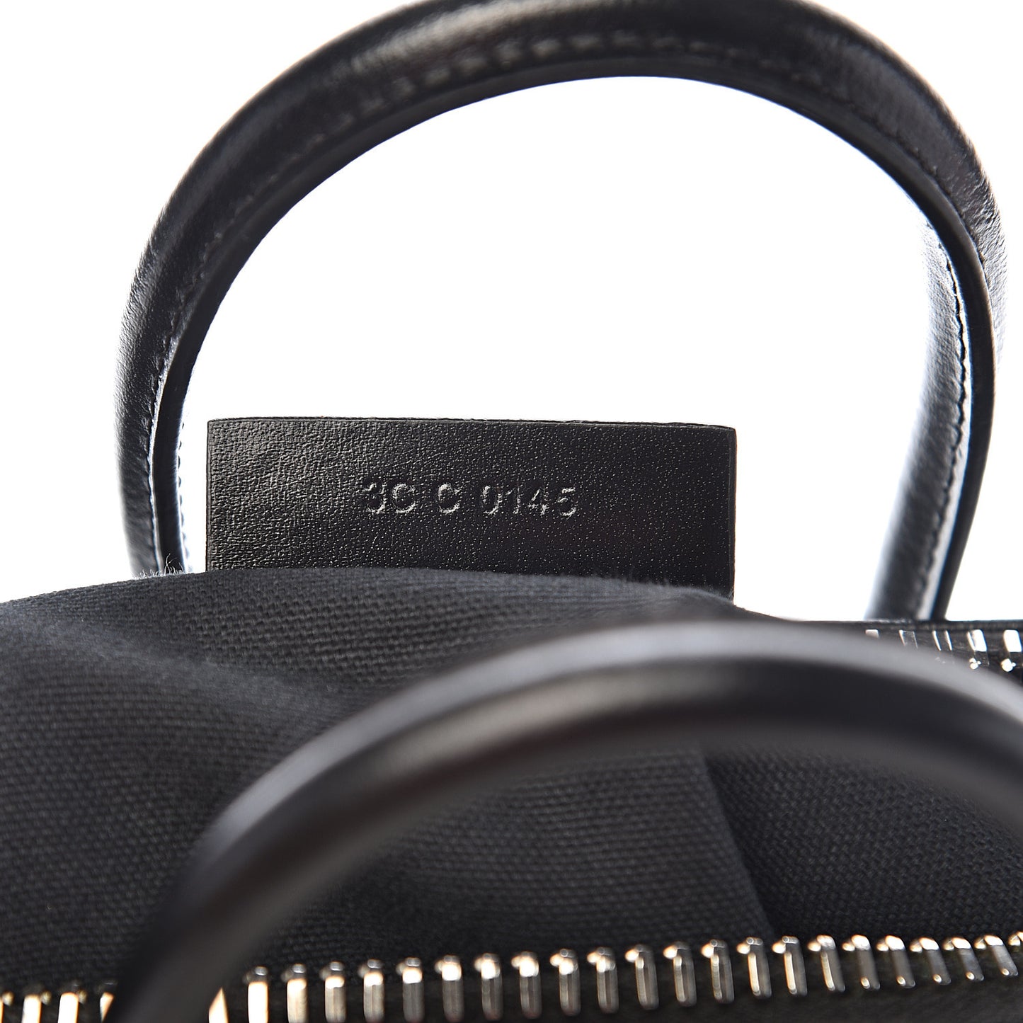 Shiny Lord Calfskin Mini Antigona Black