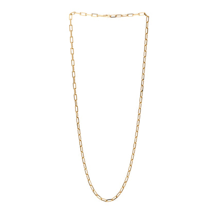 Cartier 18K Yellow Gold SM Santos De Cartier Link Necklace 22" 3 of 5