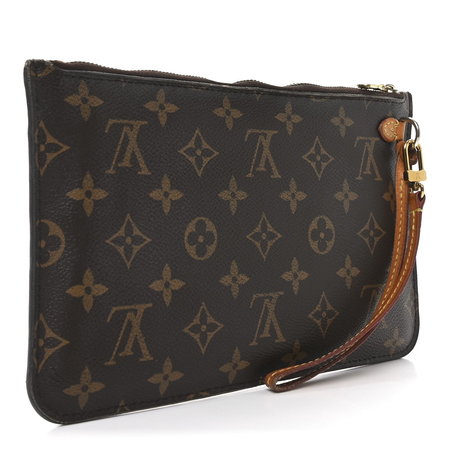 Louis Vuitton Monogram Neverfull MM GM Pochette 3 of 9