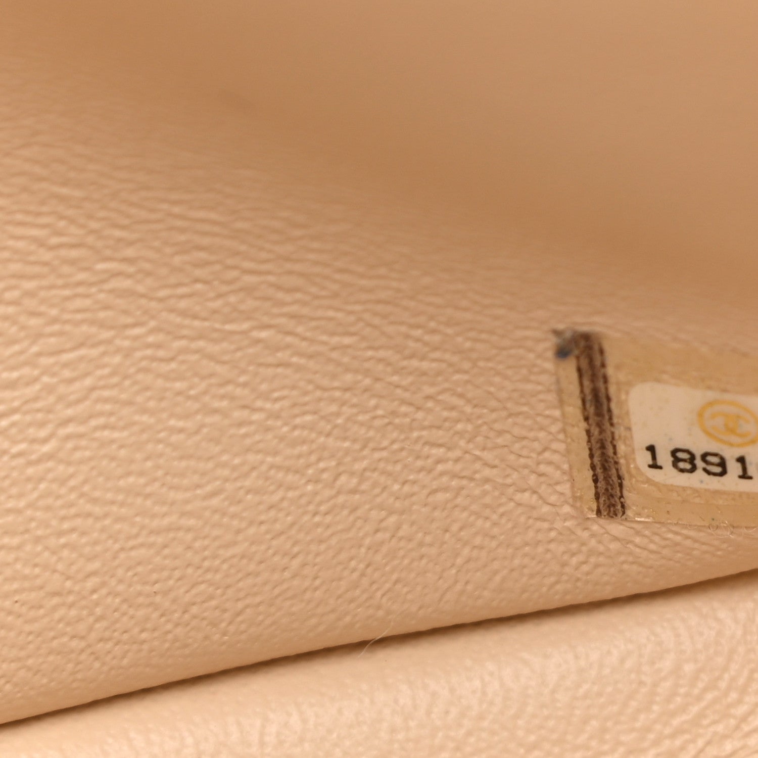Chanel Lambskin Quilted Jumbo Double Flap Beige Clair 7 of 14