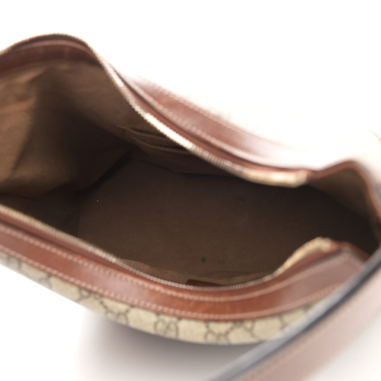 GG Supreme Monogram Linea A Hobo Brown