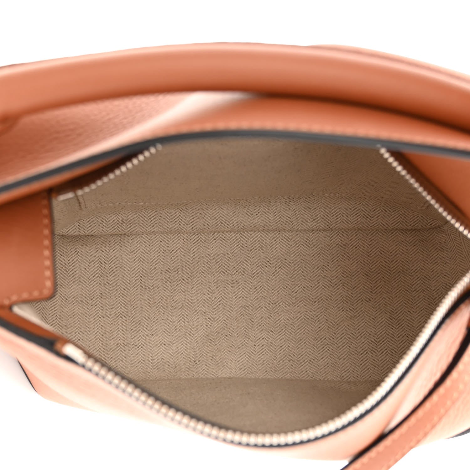 Loewe Calfskin Small Puzzle Bag Tan 5 of 10