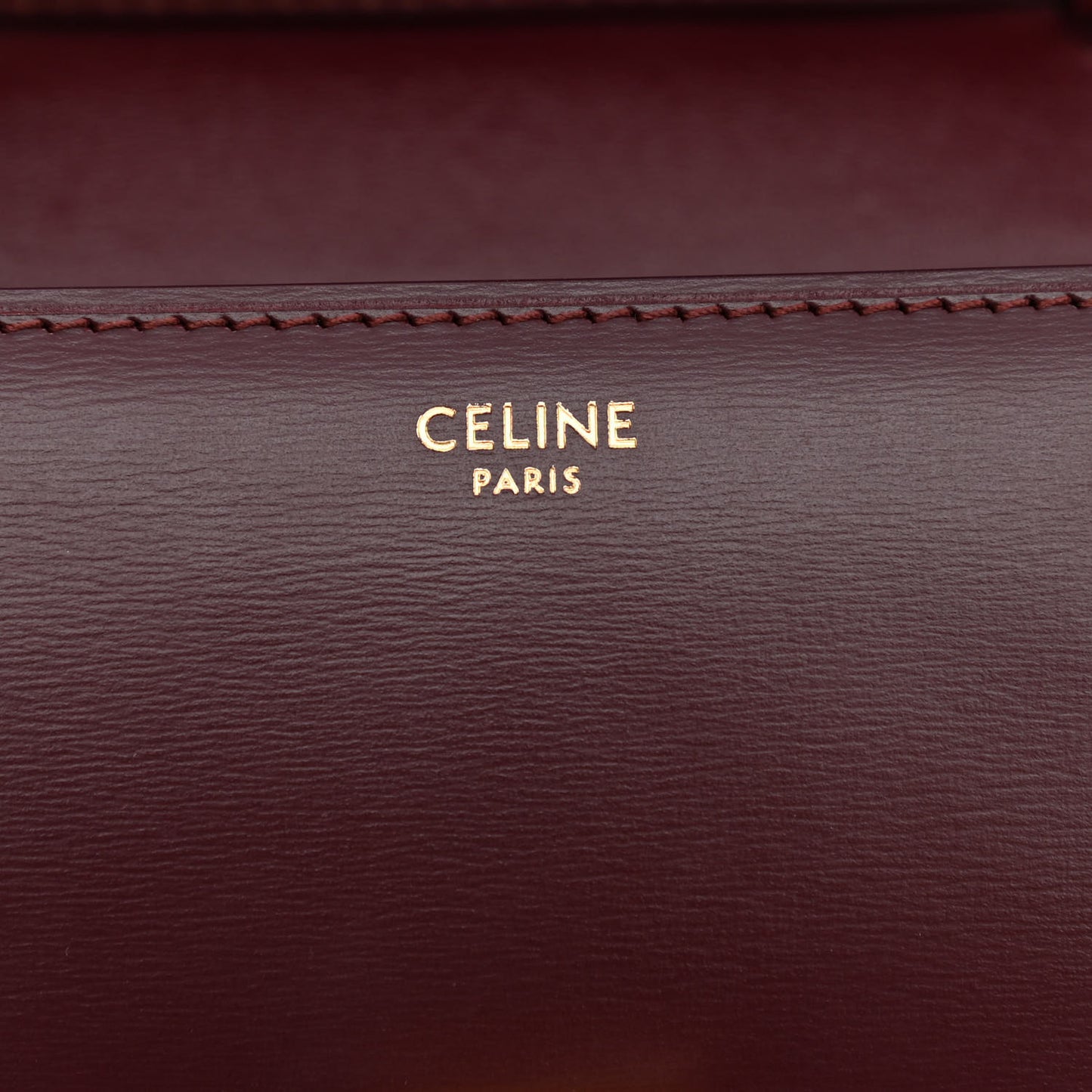 Box Calfskin Small Classic Box Flap Bag Burgundy
